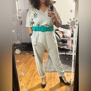 Women's “I Am One Dope Chick” V-Neck Jumpsuit